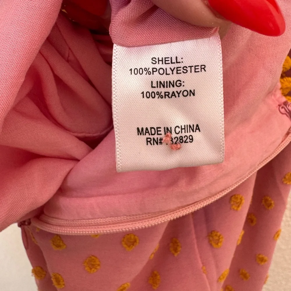 Majorelle Coral and Yellow Cut Out Marisa Mini Dress - Picture 10 of 10